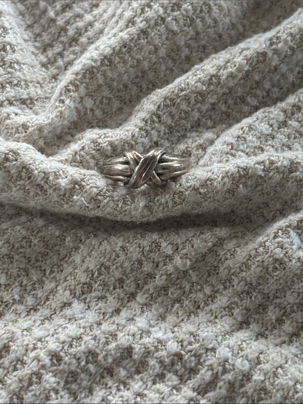 Tiffany & Co. Silver Knot Ring